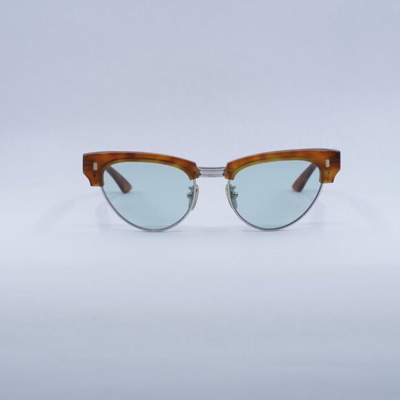 🕶️ New Celine CL40059U 18N Sunglasses - Light Havana Frame, Blue Lenses - Picture 3 of 12